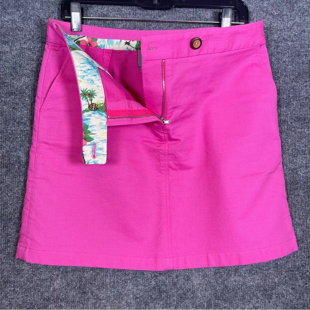 Vanessa Virginia Womens 6 Pink Mini Skirt Pockets Preppy Summer Party Clueless‎